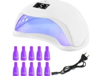 Beautylushh UV-neglelampe med bevægelsessensor + 10 gratis clips